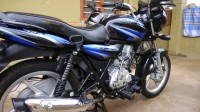 Blue Black Bajaj Discover 125