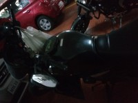 Black Honda CB Unicorn