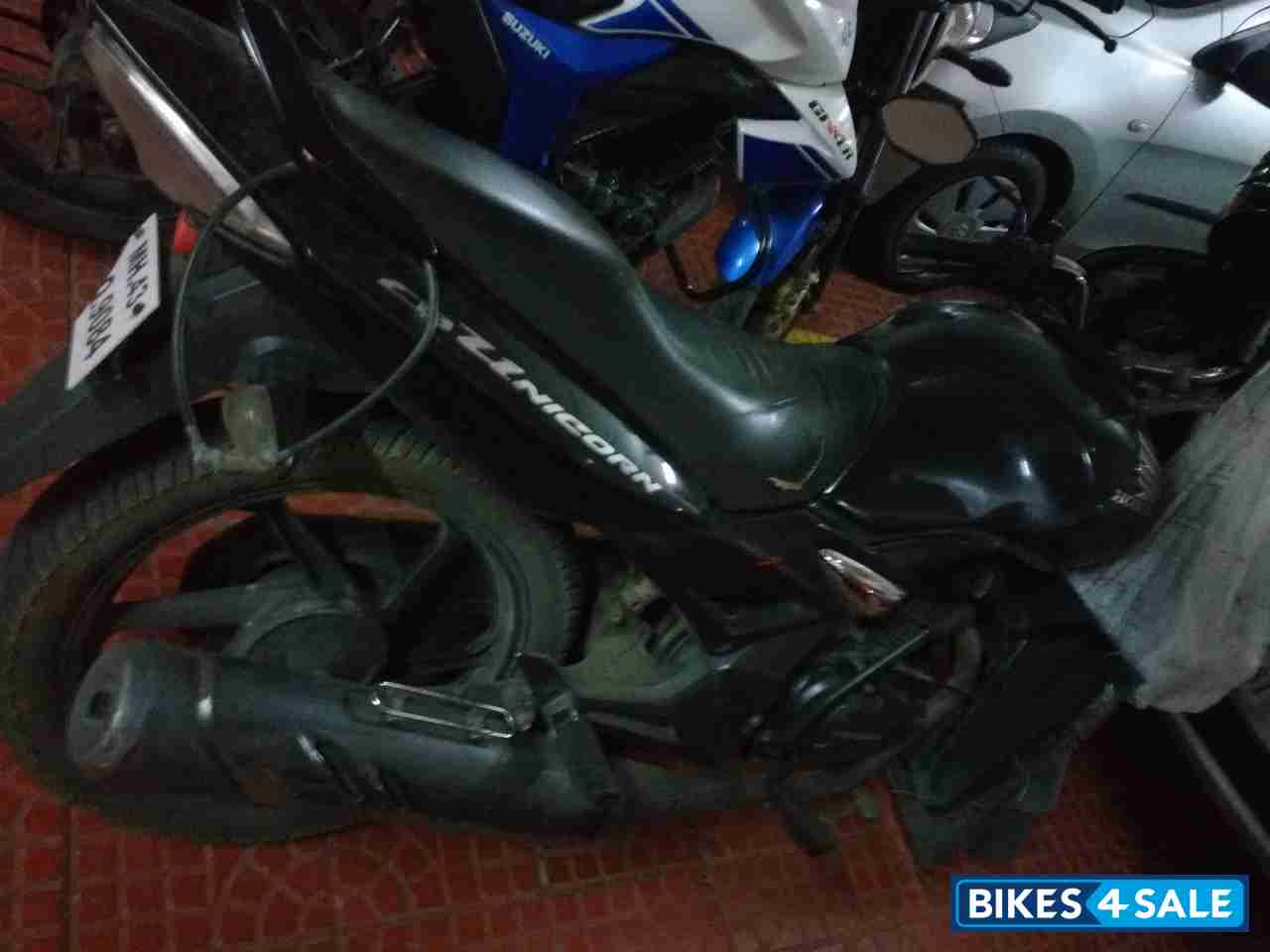 Black Honda CB Unicorn