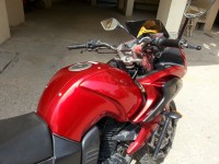 Red Yamaha Fazer