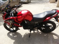Red Yamaha Fazer