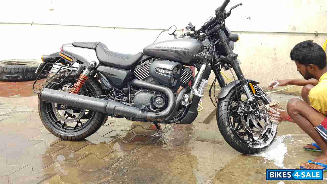 Black Charcoal Harley Davidson Street Rod