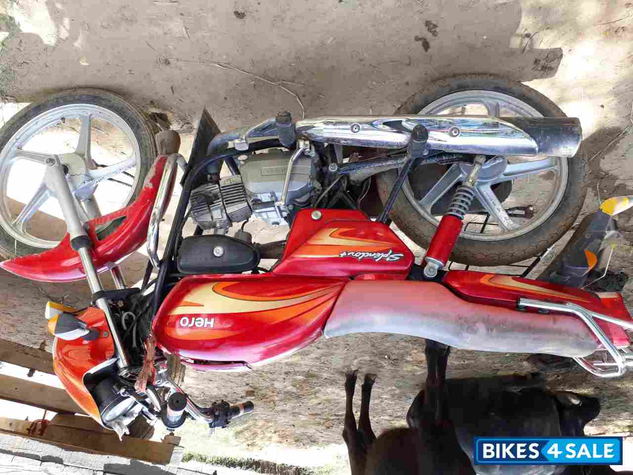 Red Hero Splendor Plus