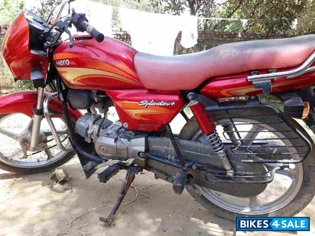 Red Hero Splendor Plus