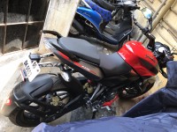 Red Bajaj Pulsar 200 NS