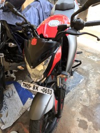Red Bajaj Pulsar 200 NS