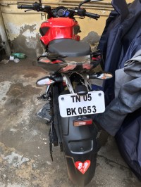 Red Bajaj Pulsar 200 NS