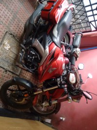 Red Honda CB Unicorn