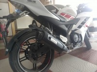 White And Red Yamaha YZF R15 V2
