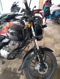 Black Red Bajaj V15