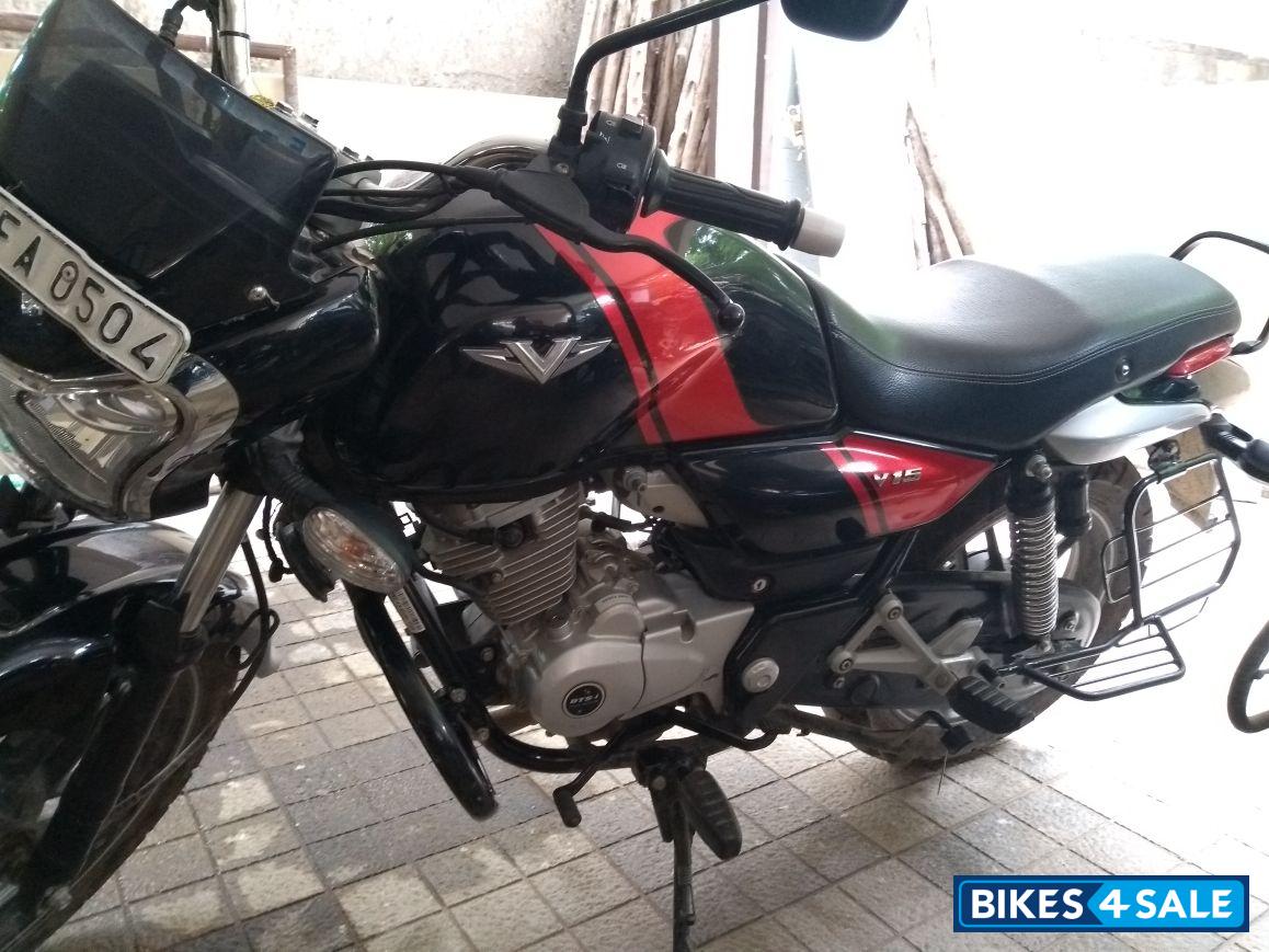 Black Red Bajaj V15