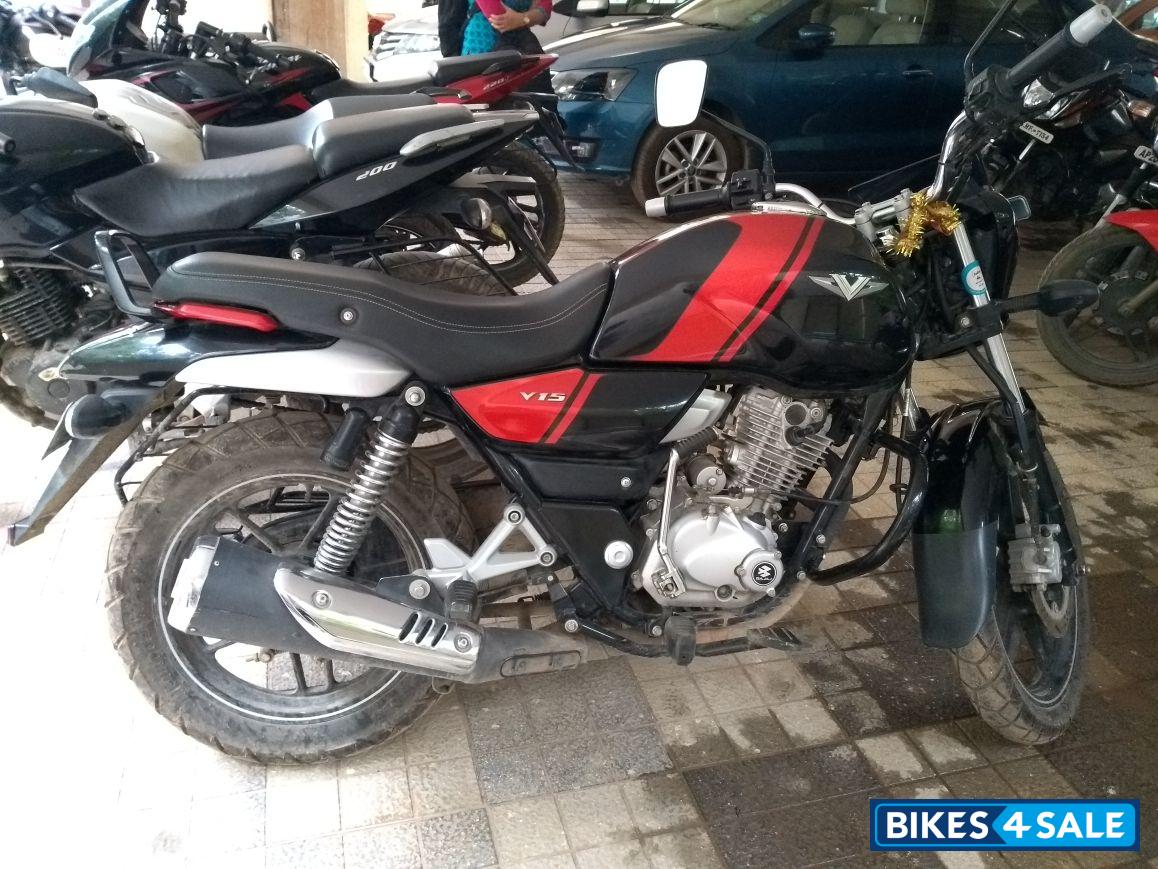 Black Red Bajaj V15