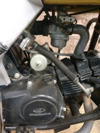 Black Mahindra Centuro NXT