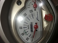 White Yamaha Fascino