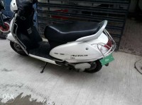 White Honda Activa