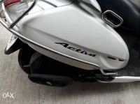White Honda Activa