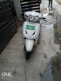 White Honda Activa