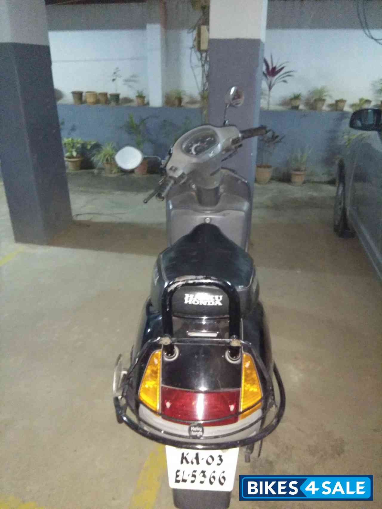 Black Honda Activa