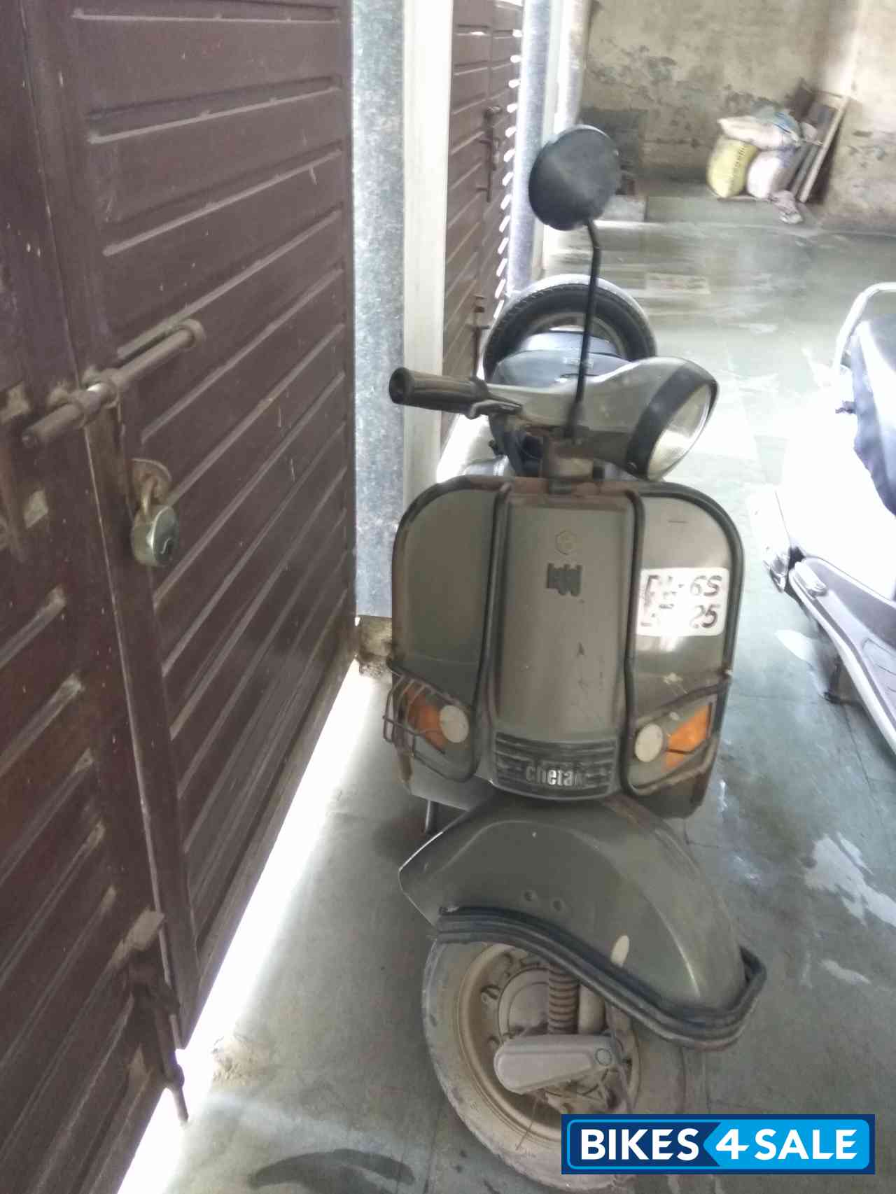 Grey Bajaj Chetak