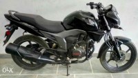Black Honda CB Trigger