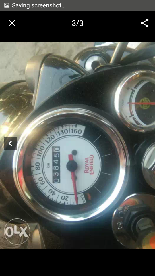 Silver Black Royal Enfield Classic 350