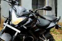 Cherry Black Bajaj Pulsar 200 NS