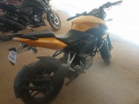 Yellow Bajaj Pulsar 200 NS