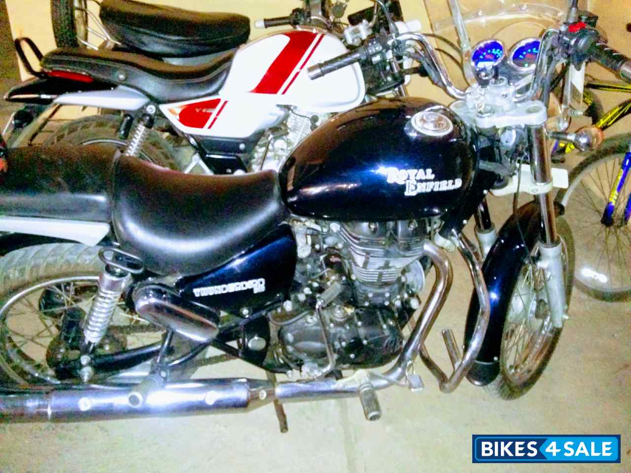 Twilight Blue Royal Enfield Thunderbird 500