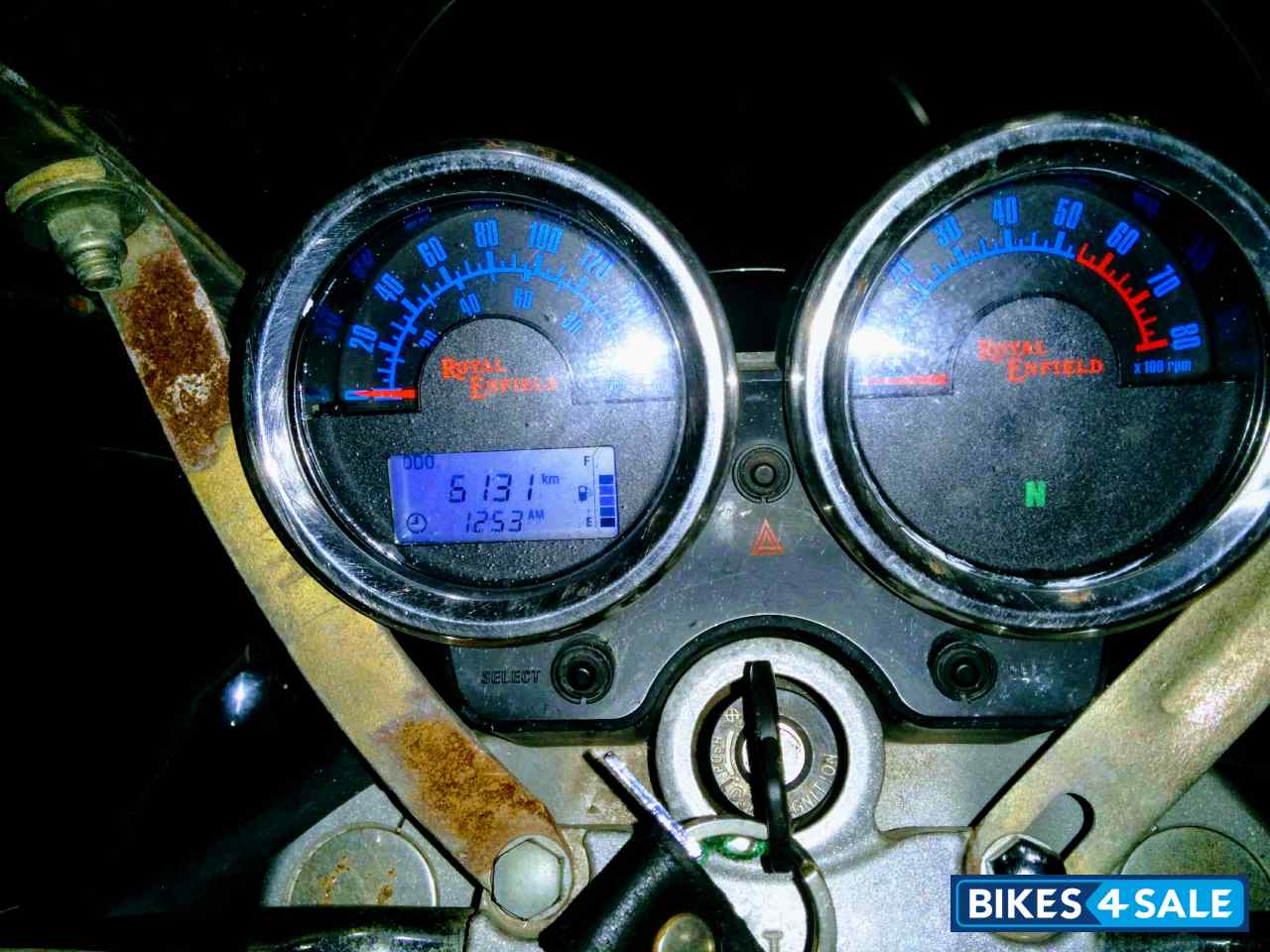 Twilight Blue Royal Enfield Thunderbird 500