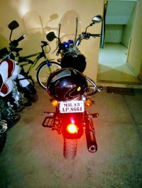 Twilight Blue Royal Enfield Thunderbird 500