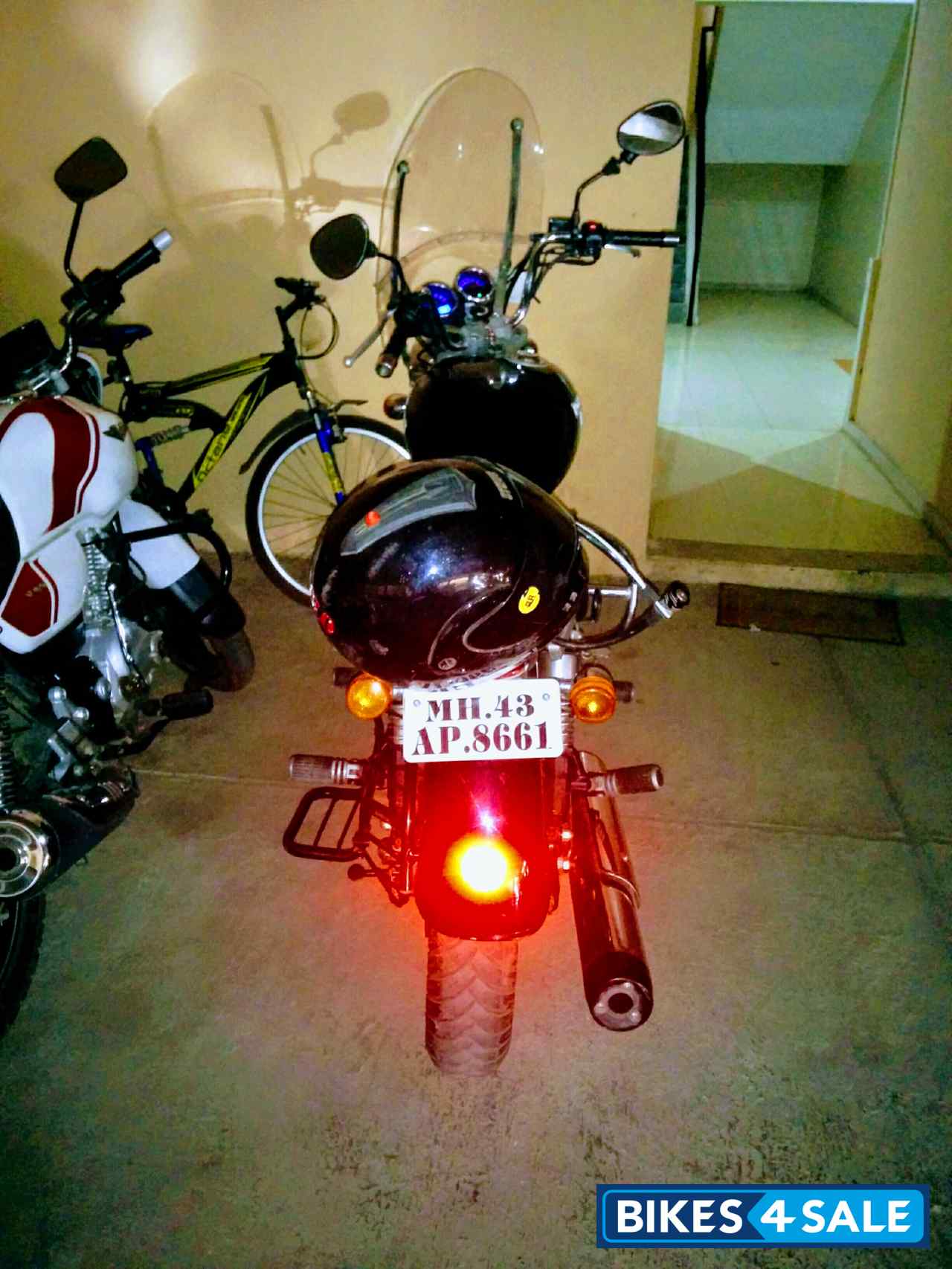 Twilight Blue Royal Enfield Thunderbird 500