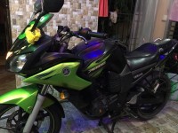 Green Yamaha Fazer