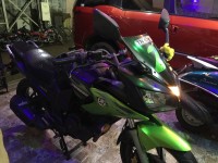 Green Yamaha Fazer