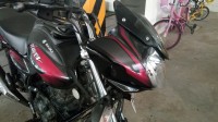Black With Red Bajaj Discover DTSi 150