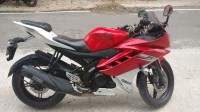 Red Yamaha YZF R15 V2