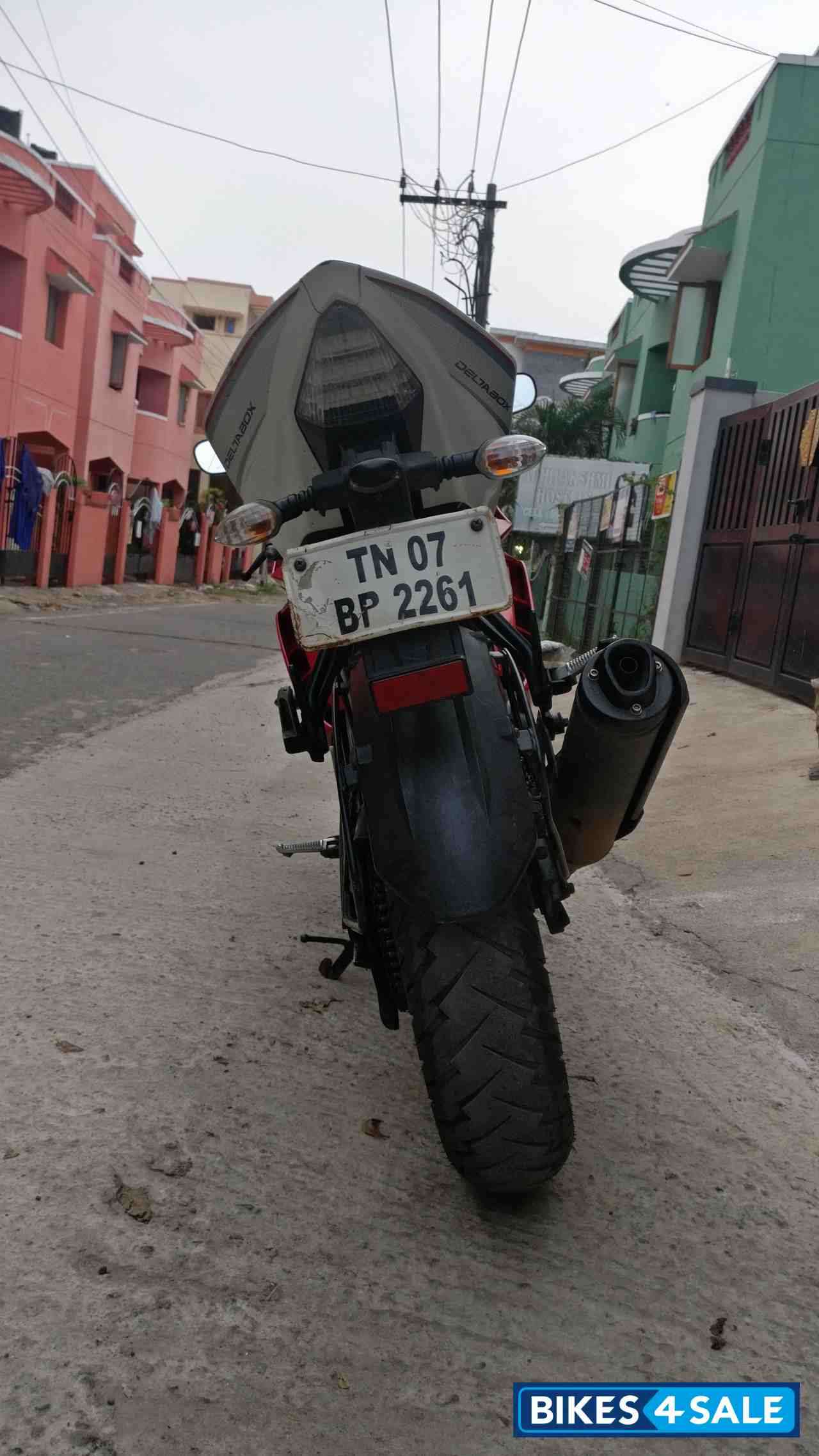 Red Yamaha YZF R15 V2