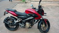 Red Bajaj Pulsar 200 NS
