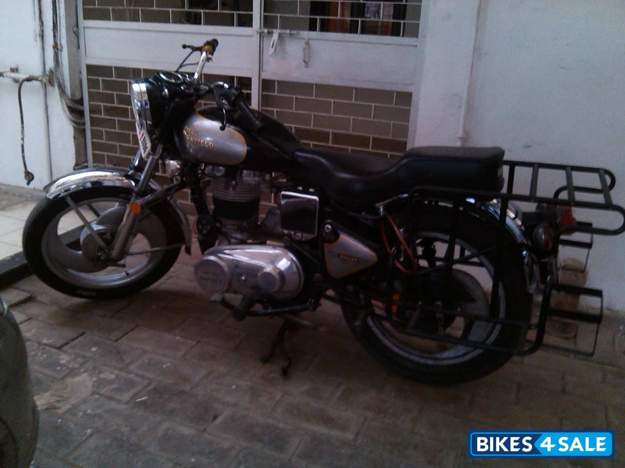 Black Royal Enfield Bullet Electra