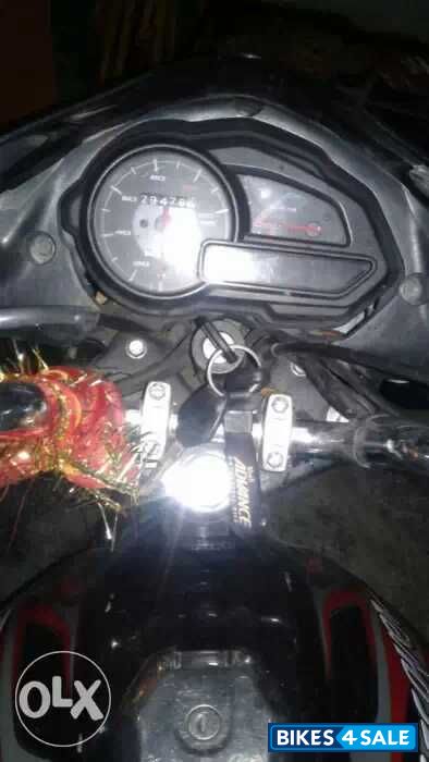 Black And Red Bajaj Discover 100M