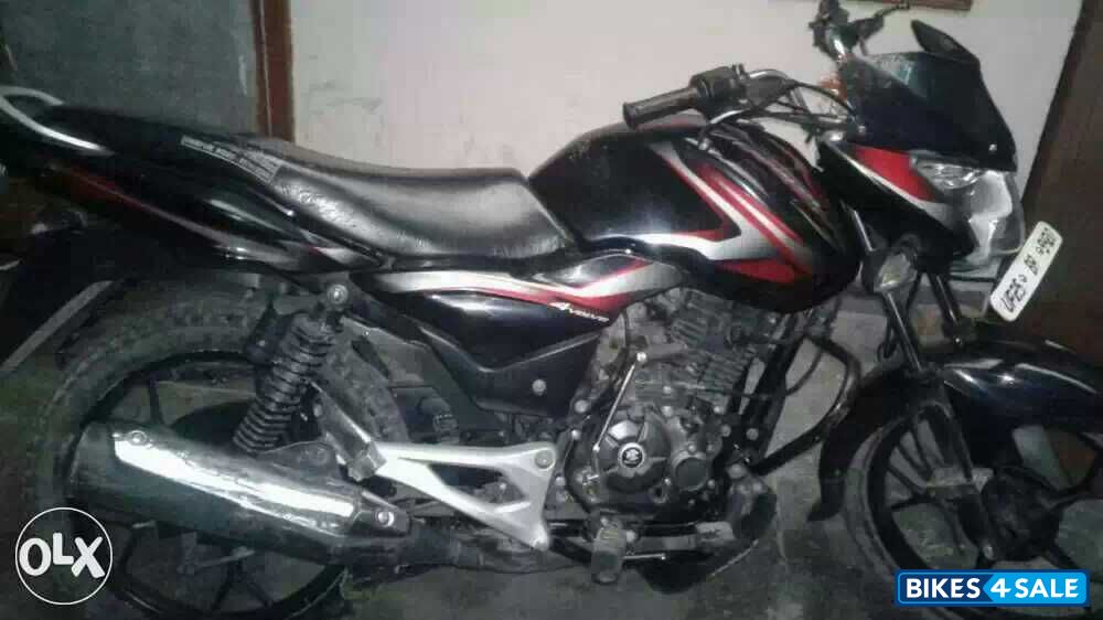 Black And Red Bajaj Discover 100M