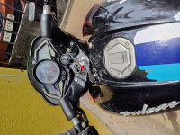 Black And Red Bajaj Pulsar 200 NS