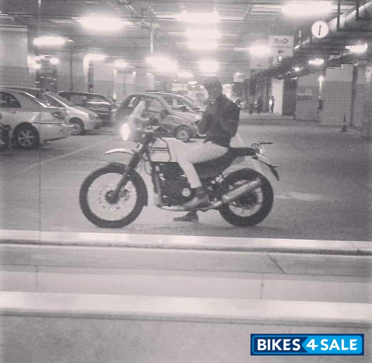 Snow White Royal Enfield Himalayan