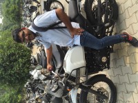 Snow White Royal Enfield Himalayan