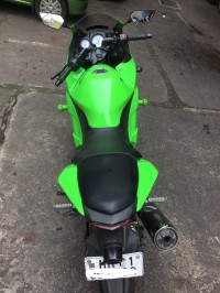 Green Kawasaki Ninja 250R