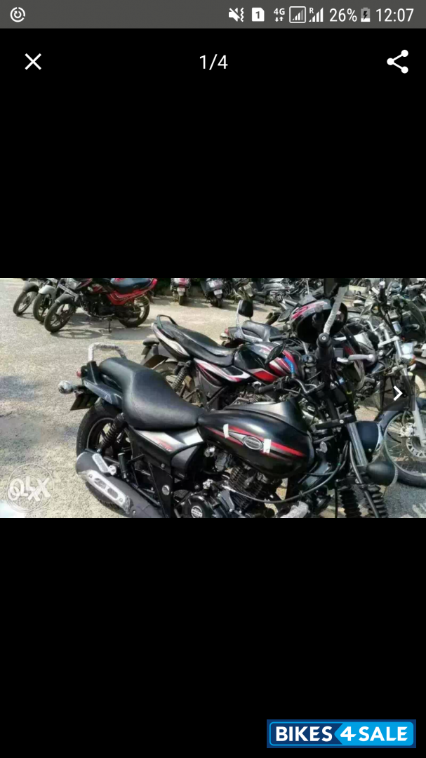 Black Bajaj Avenger Street 220