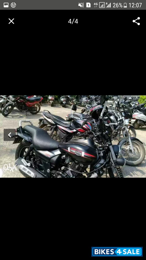 Black Bajaj Avenger Street 220