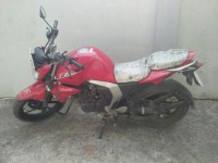 Red Yamaha FZ-S FI V2