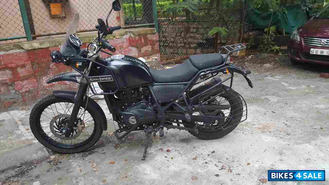 Black Royal Enfield Himalayan