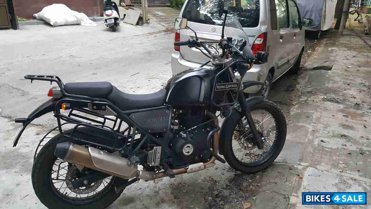 Black Royal Enfield Himalayan