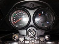 Black Honda CB Shine